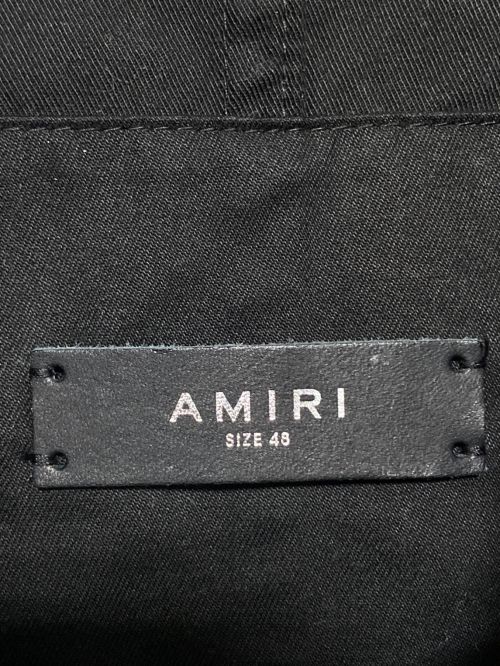 AMIRI（アミリ）AMIRI (アミリ) ペイズリーモチーフワークジャケット ブラック サイズ:48の古着・服飾アイテム