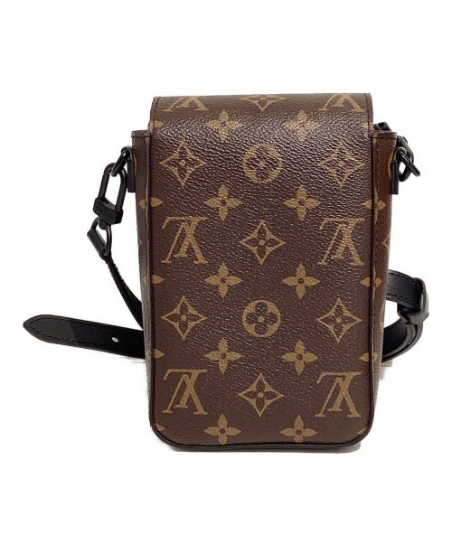 LOUIS VUITTON（ルイ ヴィトン）LOUIS VUITTON (ルイ ヴィトン) S Lock Vertical Wearable Wallet (Sロック ヴェルティカル･ウェアラブル ウォレット) ブラウン×ブラック サイズ:-の古着・服飾アイテム