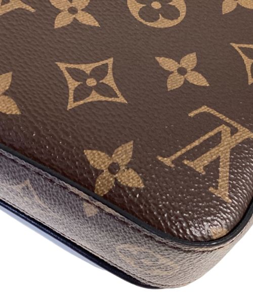 LOUIS VUITTON（ルイ ヴィトン）LOUIS VUITTON (ルイ ヴィトン) S Lock Vertical Wearable Wallet (Sロック ヴェルティカル･ウェアラブル ウォレット) ブラウン×ブラック サイズ:-の古着・服飾アイテム