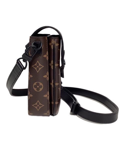 LOUIS VUITTON（ルイ ヴィトン）LOUIS VUITTON (ルイ ヴィトン) S Lock Vertical Wearable Wallet (Sロック ヴェルティカル･ウェアラブル ウォレット) ブラウン×ブラック サイズ:-の古着・服飾アイテム