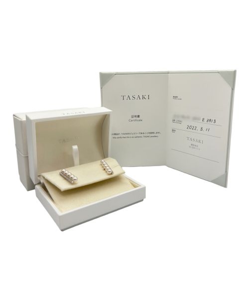TASAKI（タサキ）TASAKI (タサキ) バランス ダイヤモンド パヴェ イヤリング サイズ:5パールの古着・服飾アイテム