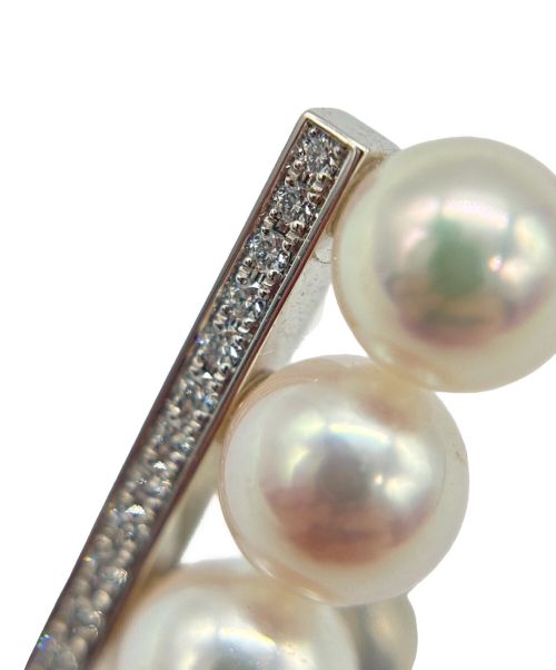 TASAKI（タサキ）TASAKI (タサキ) バランス ダイヤモンド パヴェ イヤリング サイズ:5パールの古着・服飾アイテム