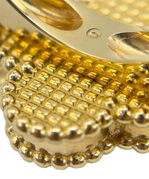VAN CLEEF & ARPELS（ヴァンクリーフ＆アーペル）VAN CLEEF & ARPELS (ヴァンクリーフ＆アーペル) ヴィンテージ アルハンブラリング 1P ダイヤ サイズ:ヴィンテージ/49/9号の古着・服飾アイテム