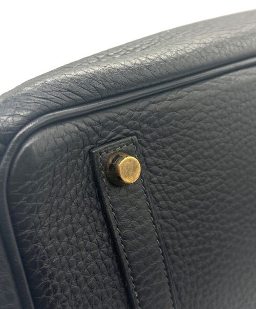 HERMES（エルメス）HERMES (エルメス) バーキン 35/ゴールド金具/トリヨンクレマンス/ブルーインディゴ/□G刻印 ブルーインディゴ色 サイズ:35の古着・服飾アイテム