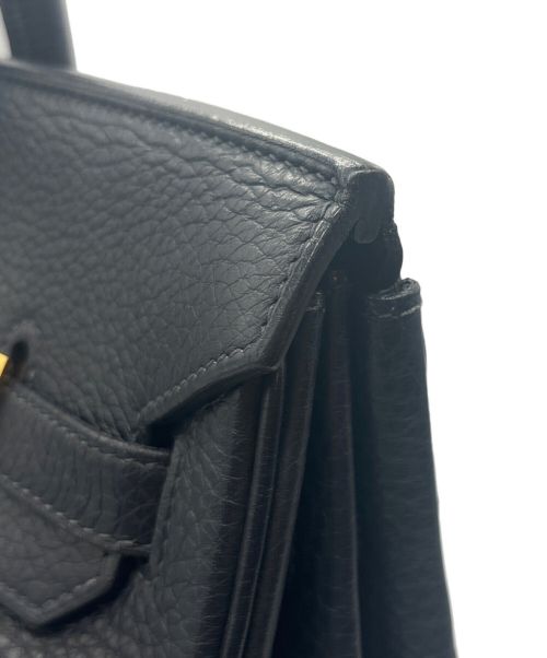 HERMES（エルメス）HERMES (エルメス) バーキン 35/ゴールド金具/トリヨンクレマンス/ブルーインディゴ/□G刻印 ブルーインディゴ色 サイズ:35の古着・服飾アイテム