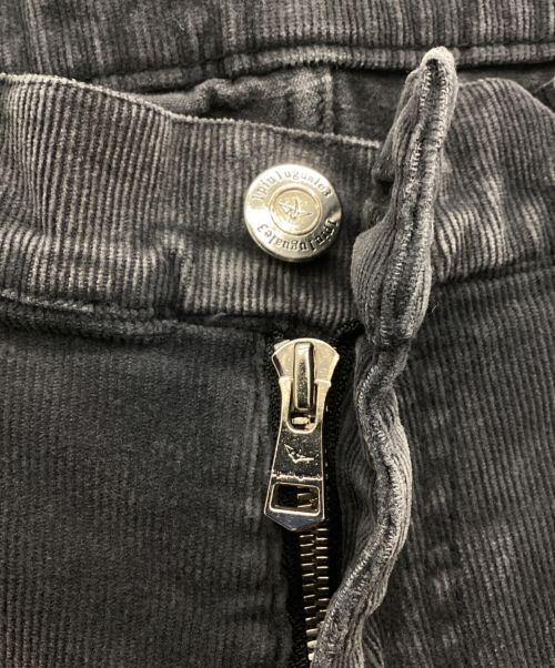 1piu1uguale3（ウノピュウノウグァーレトレ）1piu1uguale3 (ウノピュウノウグァーレトレ) コーデュロイパンツ グレー サイズ:Lの古着・服飾アイテム