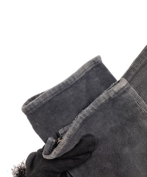 1piu1uguale3（ウノピュウノウグァーレトレ）1piu1uguale3 (ウノピュウノウグァーレトレ) コーデュロイパンツ グレー サイズ:Lの古着・服飾アイテム