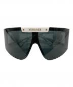 VERSACEヴェルサーチェ）の古着「ゴーグルサングラス」｜ホワイト