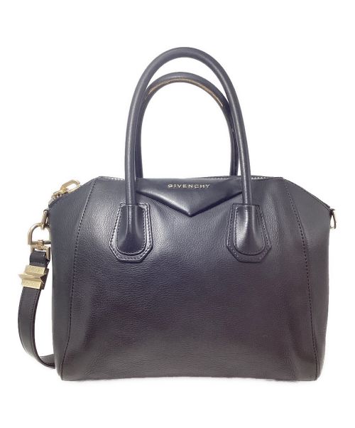 GIVENCHY（ジバンシィ）GIVENCHY (ジバンシィ) Antigona Leather Bag (アンティゴナレザーバッグ) ブラックの古着・服飾アイテム