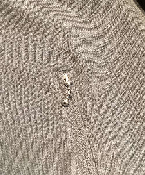 PRADA（プラダ）PRADA (プラダ) ジップアップコットンフーディ グレー サイズ:Mの古着・服飾アイテム