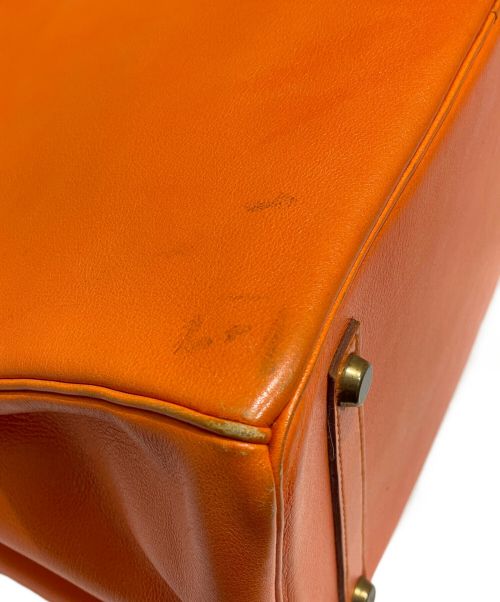 HERMES（エルメス）HERMES (エルメス) バーキン30 オレンジ×ゴールド金具 サイズ:30の古着・服飾アイテム