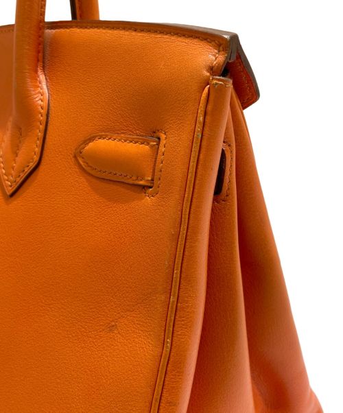 HERMES（エルメス）HERMES (エルメス) バーキン30 オレンジ×ゴールド金具 サイズ:30の古着・服飾アイテム