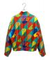 GUCCI (グッチ) バニープリント シルクジップジャケット マルチカラー サイズ:44：120000円