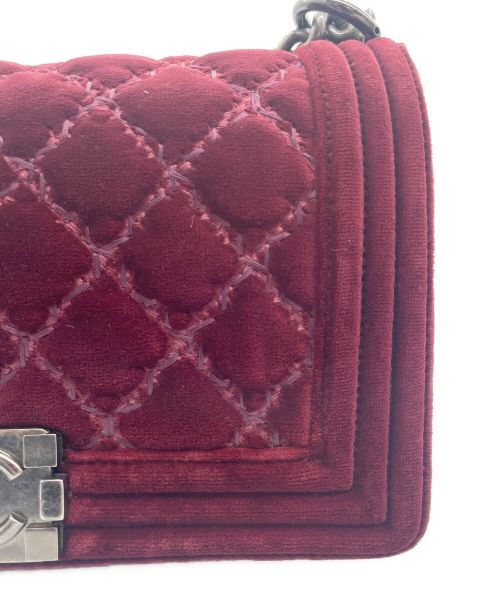 CHANEL（シャネル）CHANEL (シャネル) ボーイシャネル 25 ボルドー サイズ:25の古着・服飾アイテム