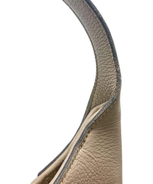 HERMES（エルメス）HERMES (エルメス) トリム 35/シルバー金具/トリヨンクレマンス/ベージュ/▢D刻印 グレー サイズ:35の古着・服飾アイテム