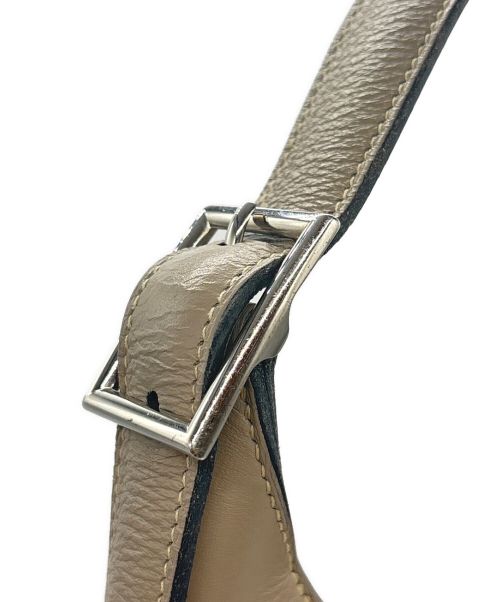 HERMES（エルメス）HERMES (エルメス) トリム 35/シルバー金具/トリヨンクレマンス/ベージュ/▢D刻印 グレー サイズ:35の古着・服飾アイテム