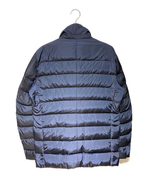 PRADA SPORTS（プラダスポーツ）PRADA SPORTS (プラダスポーツ) Down jacket with triangle logo（トライアングルロゴ付ダウンジャケット） ネイビー サイズ:46の古着・服飾アイテム