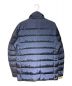 中古・古着 PRADA SPORTS (プラダスポーツ) Down jacket with triangle logo（トライアングルロゴ付ダウンジャケット） ネイビー サイズ:46：60000円