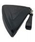 中古・古着 PRADA (プラダ) Prada Saffiano Triangle Bag ブラック サイズ:-：90000円