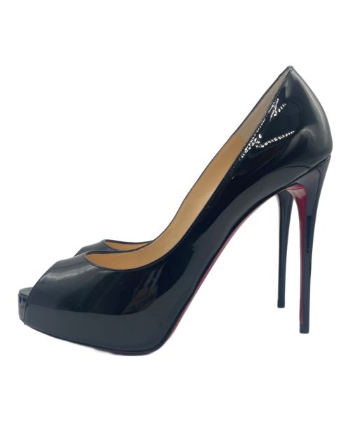 Christian Louboutin（クリスチャン・ルブタン）Christian Louboutin (クリスチャン・ルブタン) NEW VERY PRIVE 120 ブラック サイズ:37 1/2の古着・服飾アイテム