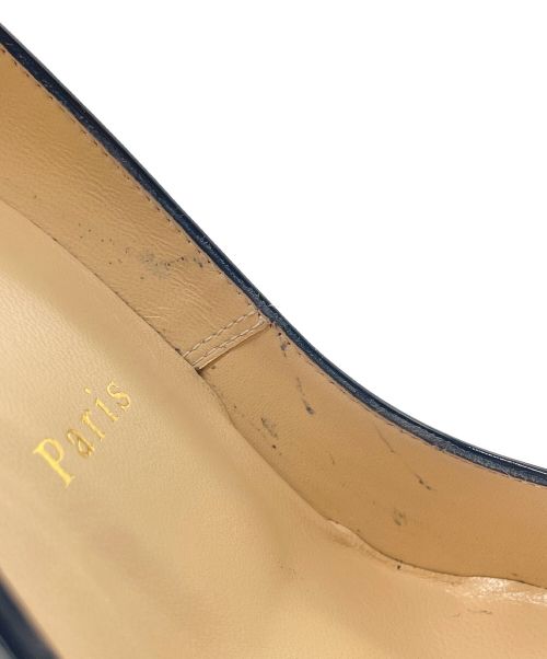 Christian Louboutin（クリスチャン・ルブタン）Christian Louboutin (クリスチャン・ルブタン) NEW VERY PRIVE 120 ブラック サイズ:37 1/2の古着・服飾アイテム