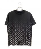 LOUIS VUITTONルイ ヴィトン）の古着「LVSE Monogram Gradient T-Shirt/モノグラム グラディエント Tシャツ/22SS」｜ブラック