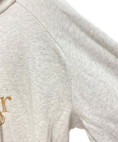 Christian Dior（クリスチャン ディオール）Christian Dior (クリスチャン ディオール) ERL (イーアールエル) エンブロイダリーパーカー グレー サイズ:Mの古着・服飾アイテム