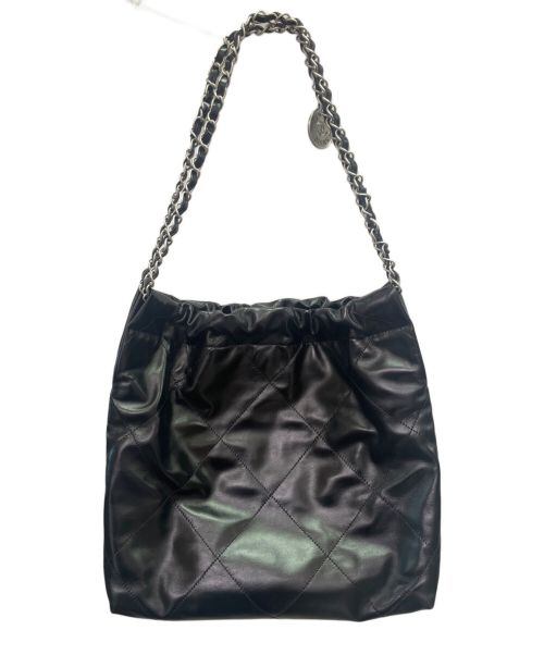 CHANEL（シャネル）CHANEL (シャネル) CHANEL 22 LINE SMALL マトラッセ チェーンショルダーバッグ ブラック サイズ:スモール/SMALLの古着・服飾アイテム