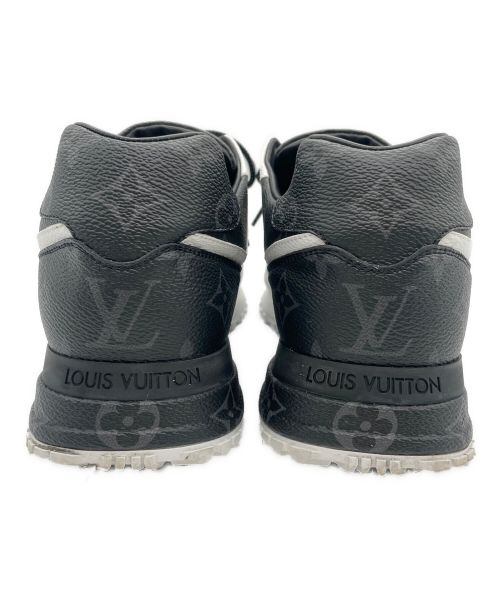 LOUIS VUITTON（ルイ ヴィトン）LOUIS VUITTON (ルイ ヴィトン) ランアウェイ・ラインスニーカー グレー×ホワイト サイズ:7 1/2の古着・服飾アイテム
