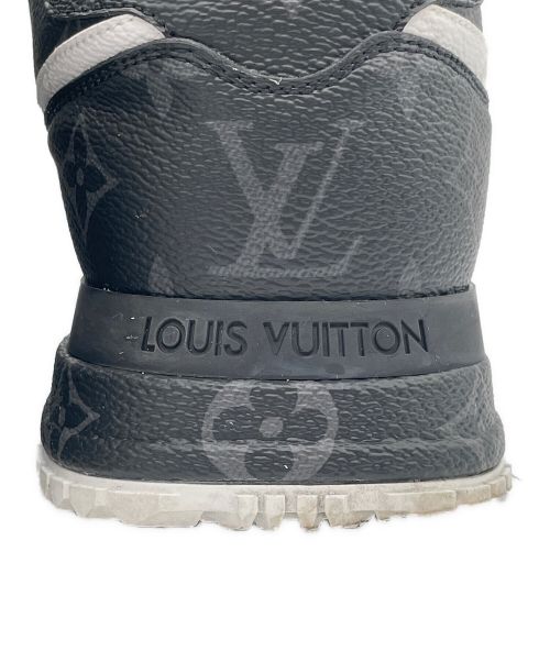 LOUIS VUITTON（ルイ ヴィトン）LOUIS VUITTON (ルイ ヴィトン) ランアウェイ・ラインスニーカー グレー×ホワイト サイズ:7 1/2の古着・服飾アイテム