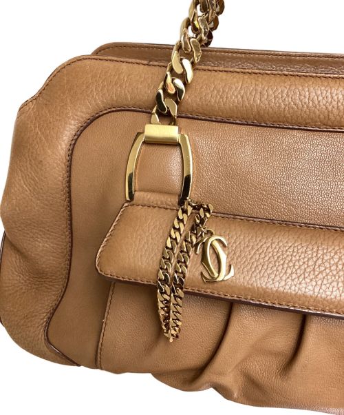 Cartier（カルティエ）Cartier (カルティエ) ラドーニャ　チェーンハンドバッグ ブラウン サイズ:-の古着・服飾アイテム