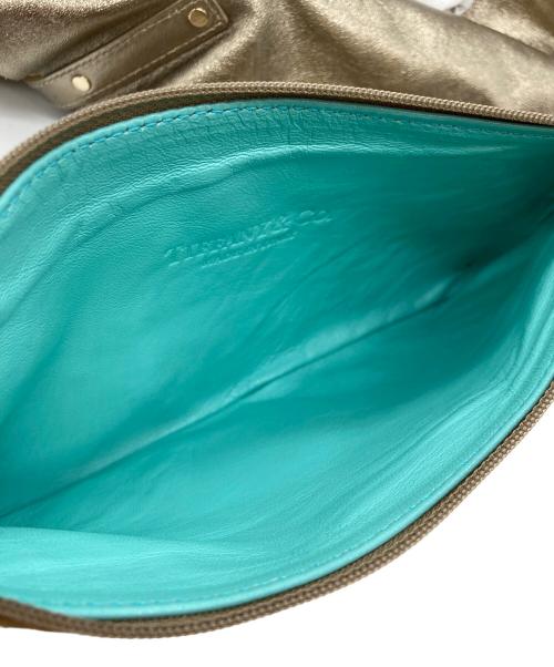 TIFFANY & Co.（ティファニー アンド コー）TIFFANY & Co. (ティファニー) メタリックリバーシブルトート ゴールドの古着・服飾アイテム