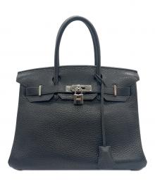 HERMES（エルメス）の古着「バーキン 30/シルバー金具/トゴ/▢L刻印/ノワール」｜ノワール