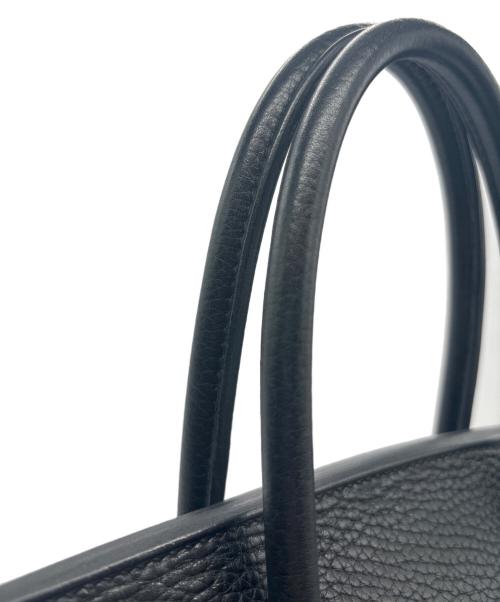 HERMES（エルメス）HERMES (エルメス) バーキン 30/シルバー金具/トゴ/▢L刻印/ノワール ノワール サイズ:30の古着・服飾アイテム