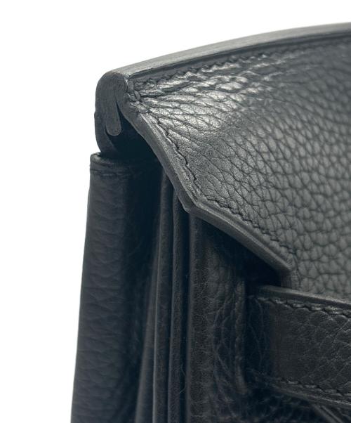 HERMES（エルメス）HERMES (エルメス) バーキン 30/シルバー金具/トゴ/▢L刻印/ノワール ノワール サイズ:30の古着・服飾アイテム