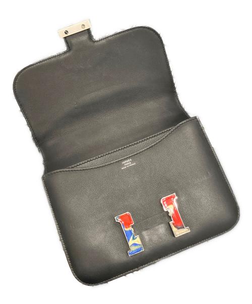 HERMES（エルメス）HERMES (エルメス) コンスタンス Ⅲ/マーブル金具/ヴォースイフト/ノワール/Z刻印 ノワール サイズ:MINI/ミニの古着・服飾アイテム