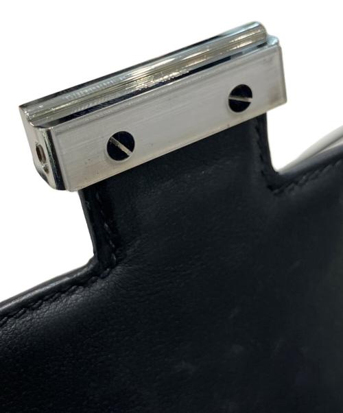 HERMES（エルメス）HERMES (エルメス) コンスタンス Ⅲ/マーブル金具/ヴォースイフト/ノワール/Z刻印 ノワール サイズ:MINI/ミニの古着・服飾アイテム