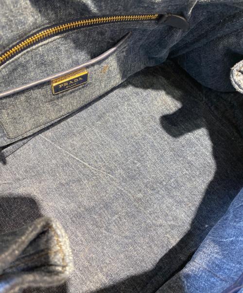 PRADA（プラダ）PRADA (プラダ) カナパ インディゴの古着・服飾アイテム