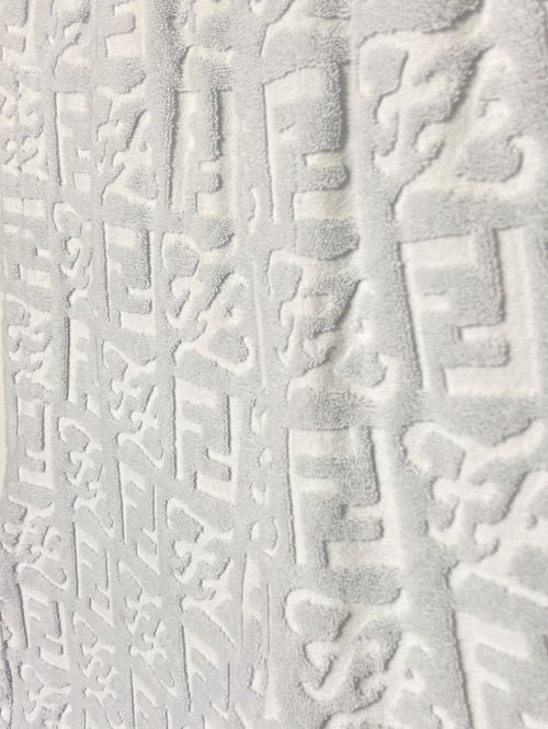 FENDI（フェンディ）FENDI (フェンディ) ズッカ柄パイル地ショートパンツ ブルー サイズ:44の古着・服飾アイテム