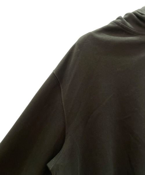 MONCLER（モンクレール）MONCLER (モンクレール) バックロゴ ジップアップフーディ ブラック サイズ:XLの古着・服飾アイテム