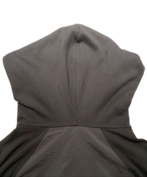 MONCLER（モンクレール）MONCLER (モンクレール) バックロゴ ジップアップフーディ ブラック サイズ:XLの古着・服飾アイテム