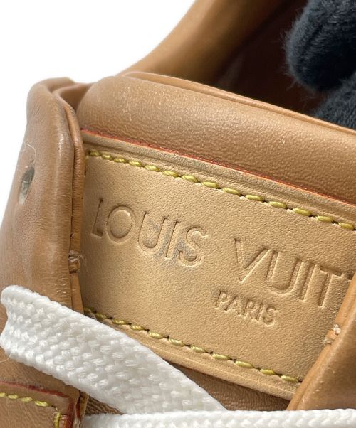 LOUIS VUITTON（ルイ ヴィトン）LOUIS VUITTON (ルイ ヴィトン) ランアウェイスニーカー ベージュ サイズ:6の古着・服飾アイテム