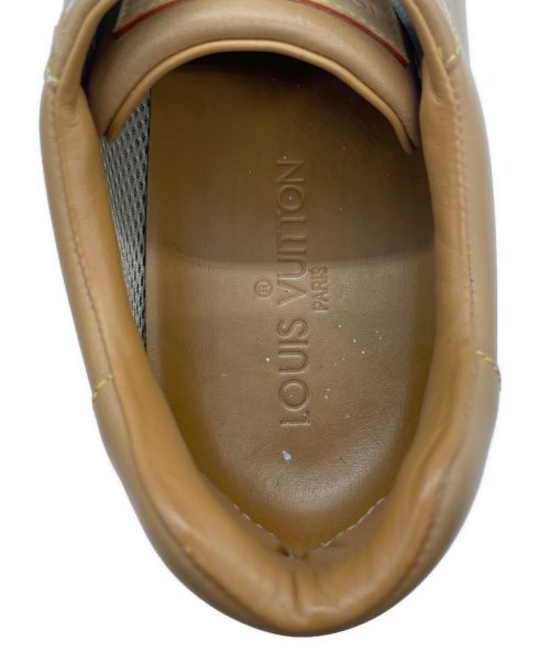 LOUIS VUITTON（ルイ ヴィトン）LOUIS VUITTON (ルイ ヴィトン) RUN AWAY ランアウェイ レザースニーカー ベージュ サイズ:6の古着・服飾アイテム