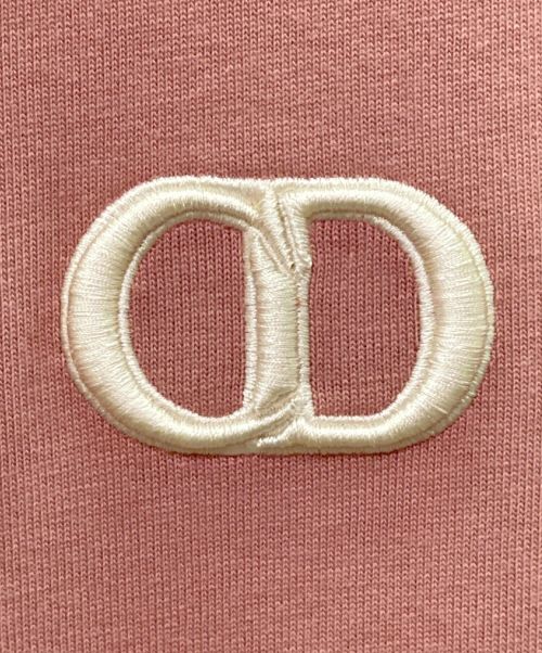 Dior（ディオール）Dior (ディオール) CD Icon クルーネック Tシャツ ピンク サイズ:Mの古着・服飾アイテム