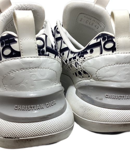Christian Dior（クリスチャン ディオール）Christian Dior (クリスチャン ディオール) B24 オブリークローカットスニーカー ホワイト サイズ:43の古着・服飾アイテム