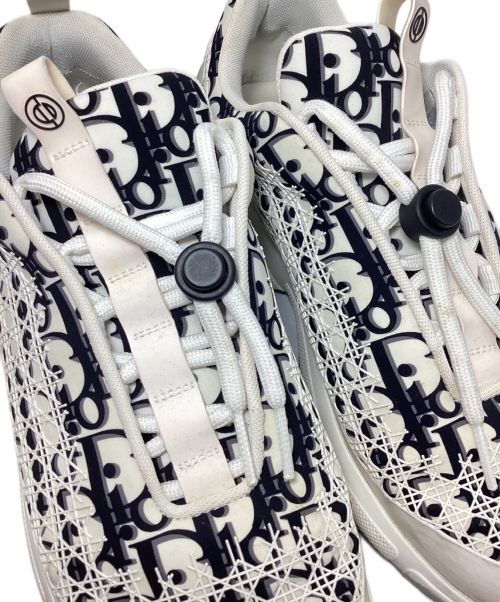 Christian Dior（クリスチャン ディオール）Christian Dior (クリスチャン ディオール) B24 オブリークローカットスニーカー ホワイト サイズ:43の古着・服飾アイテム
