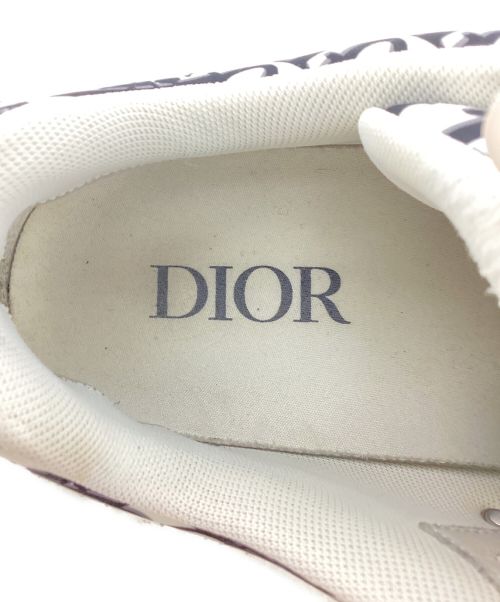 Christian Dior（クリスチャン ディオール）Christian Dior (クリスチャン ディオール) B24 オブリークローカットスニーカー ホワイト サイズ:43の古着・服飾アイテム