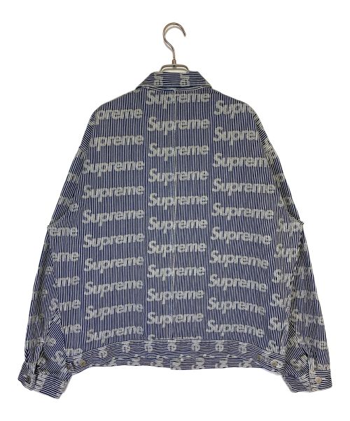 SUPREME（シュプリーム）SUPREME (シュプリーム) Denim Chore Trucker Jacket ライトグレー サイズ:XLの古着・服飾アイテム