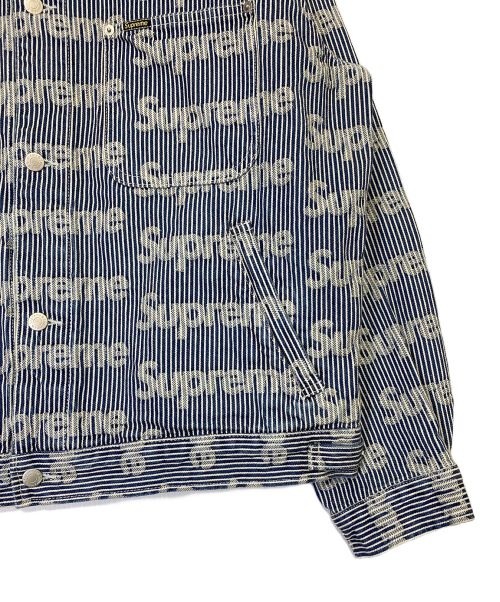 SUPREME（シュプリーム）SUPREME (シュプリーム) Denim Chore Trucker Jacket ライトグレー サイズ:XLの古着・服飾アイテム