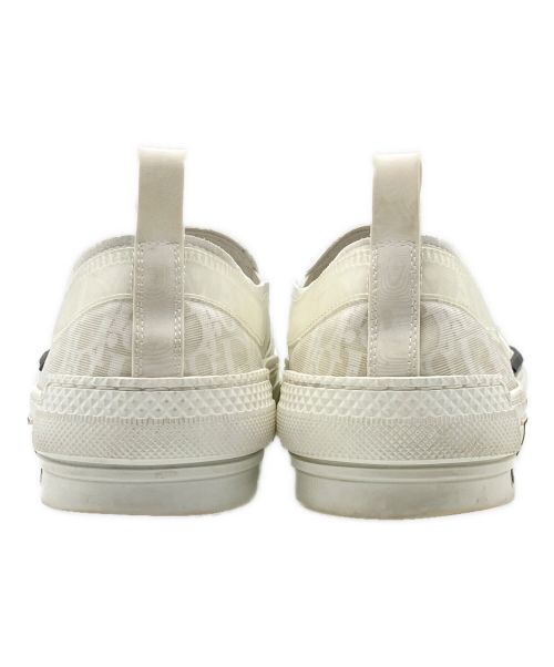 Christian Dior（クリスチャン ディオール）Christian Dior (クリスチャン ディオール) B23 OBLIQUE SLIP ON ホワイト サイズ:43の古着・服飾アイテム